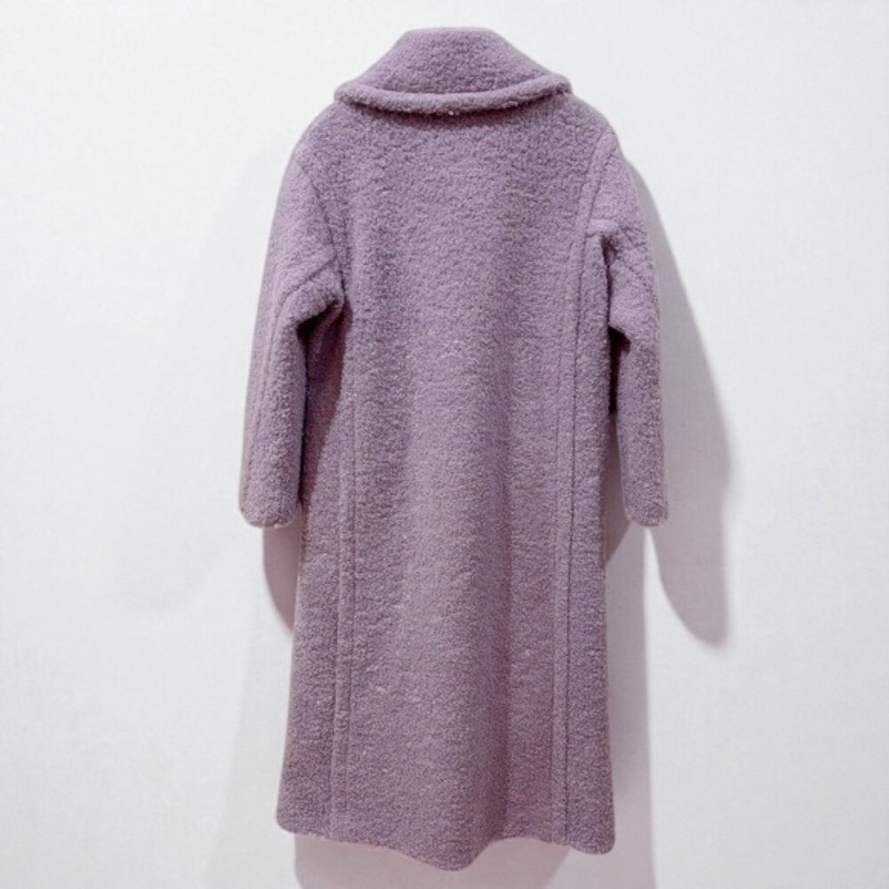 NWT Elliatt Amethyst Cozy Shearling Teddy Coat Jacket in Lilac Purple - Picture 6 of 6